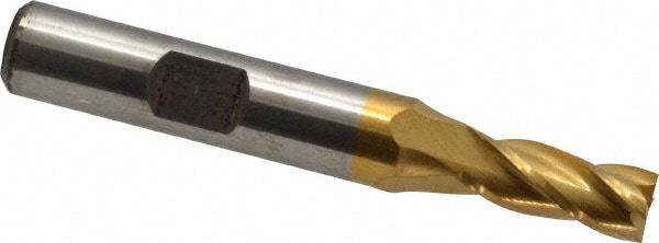 Number of Flutes: 4 1//4 Milling Dia 1-1//8 Length of Cut Bright C60018 Cleveland Corner Radius End Mill