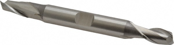 Cleveland C42061 Square End Mill: 5/16 Dia, 9/16 LOC, 3/8 Shank Dia, 3-1/2 OAL, 2 Flutes, High Speed Steel Image