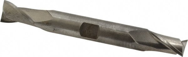 Cleveland C42072 Square End Mill: 1/2 Dia, 13/16 LOC, 1/2 Shank Dia, 4-1/8 OAL, 2 Flutes, High Speed Steel Image