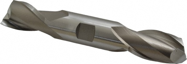 Cleveland C42088 Square End Mill: 1 Dia, 1-5/8 LOC, 1 Shank Dia, 6-3/8 OAL, 2 Flutes, High Speed Steel Image