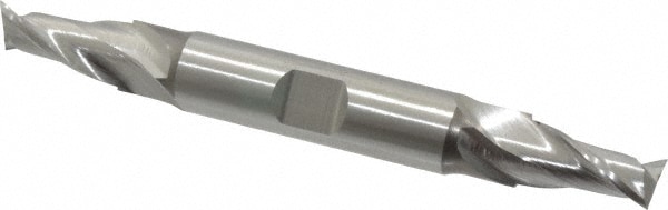 Cleveland C42067 Square End Mill: 13/32 Dia, 13/16 LOC, 1/2 Shank Dia, 4-1/8 OAL, 2 Flutes, High Speed Steel Image