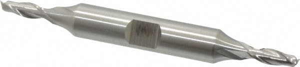 Cleveland C33627 Square End Mill: 11/64 Dia, 7/16 LOC, 3/8 Shank Dia, 3-1/4 OAL, 2 Flutes, High Speed Steel Image