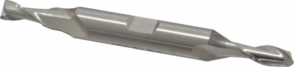 Cleveland C33629 Square End Mill: 15/64 Dia, 1/2 LOC, 3/8 Shank Dia, 3-3/8 OAL, 2 Flutes, High Speed Steel Image