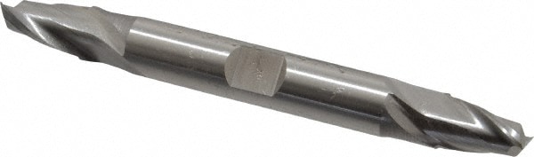 Cleveland C33632 Square End Mill: 21/64 Dia, 9/16 LOC, 3/8 Shank Dia, 3-1/2 OAL, 2 Flutes, High Speed Steel Image