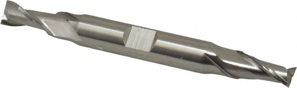 Cleveland C33631 Square End Mill: 19/64 Dia, 9/16 LOC, 3/8 Shank Dia, 3-1/2 OAL, 2 Flutes, High Speed Steel Image