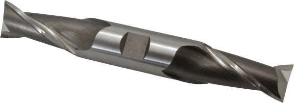 Cleveland C33643 Square End Mill: 13/16 Dia, 1-9/16 LOC, 7/8 Shank Dia, 6-1/8 OAL, 2 Flutes, High Speed Steel Image