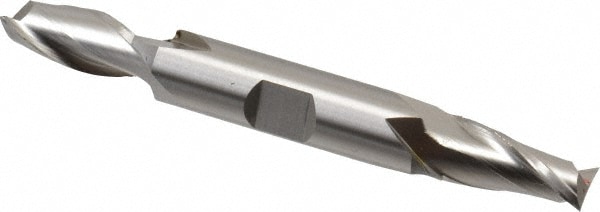 Cleveland C33638 Square End Mill: 17/32 Dia, 1-1/8 LOC, 5/8 Shank Dia, 5 OAL, 2 Flutes, High Speed Steel Image