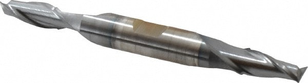 Cleveland C33699 Square End Mill: 9/32 Dia, 9/16 LOC, 3/8 Shank Dia, 3-3/8 OAL, 2 Flutes, High Speed Steel Image