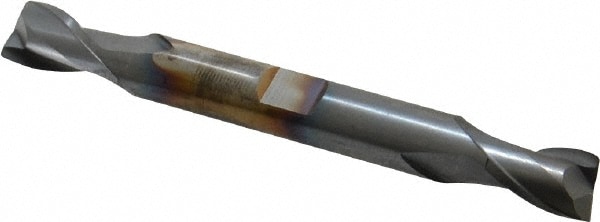 Cleveland C33705 Square End Mill: 3/8 Dia, 9/16 LOC, 3/8 Shank Dia, 3-1/2 OAL, 2 Flutes, High Speed Steel Image