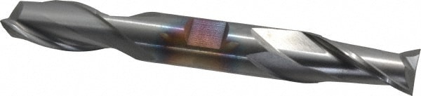 Cleveland C33717 Square End Mill: 5/8 Dia, 1-1/8 LOC, 5/8 Shank Dia, 5 OAL, 2 Flutes, High Speed Steel Image