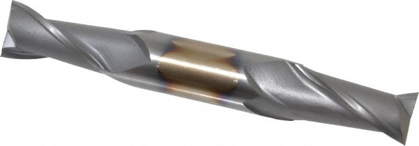 Cleveland C33725 Square End Mill: 7/8 Dia, 1-9/16 LOC, 7/8 Shank Dia, 6-1/8 OAL, 2 Flutes, High Speed Steel Image