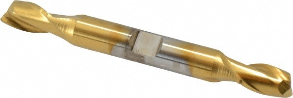 Cleveland C33662 Square End Mill: 11/32 Dia, 9/16 LOC, 3/8 Shank Dia, 3-1/2 OAL, 2 Flutes, High Speed Steel Image