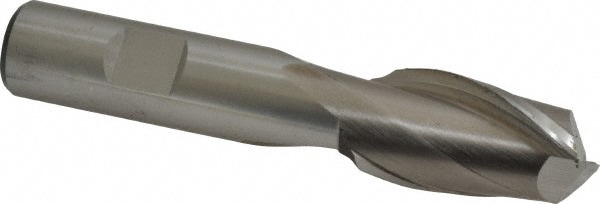 Cleveland C41629 Square End Mill: 3/4 Dia, 1-5/16 LOC, 5/8 Shank Dia, 3-3/4 OAL, 2 Flutes, High Speed Steel Image