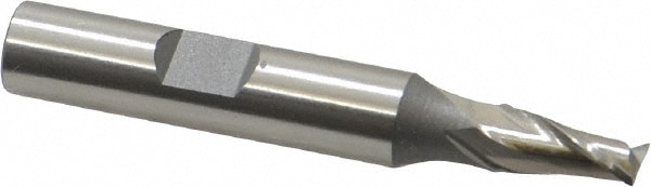 Cleveland C41676 1/4" Diam, 1/2" LOC, 2 Flute High Speed Steel Keyway End Mill Image