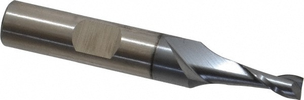 Cleveland C38958 3/16" Diam, 7/16" LOC, 2 Flute High Speed Steel Keyway End Mill Image