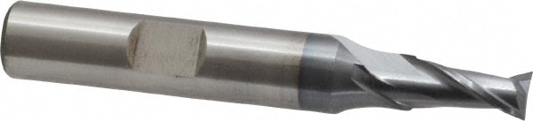 Cleveland C38960 1/4" Diam, 1/2" LOC, 2 Flute High Speed Steel Keyway End Mill Image