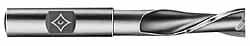 Cleveland C38985 Square End Mill: 7/8 Dia, 2-1/2 LOC, 7/8 Shank Dia, 5-3/4 OAL, 2 Flutes, High Speed Steel Image