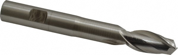 Cleveland C41781 Square End Mill: 1/2 Dia, 1 LOC, 1/2 Shank Dia, 4 OAL, 2 Flutes, High Speed Steel Image