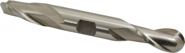 Cleveland C42202 Ball End Mill: 0.625" Dia, 1.125" LOC, 2 Flute, High Speed Steel Image