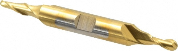 Cleveland C39144 Ball End Mill: 0.1875" Dia, 0.4375" LOC, 2 Flute, High Speed Steel Image