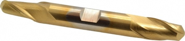 Cleveland C39153 Ball End Mill: 0.5" Dia, 0.8125" LOC, 2 Flute, High Speed Steel Image