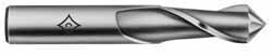 Drill Mill: 7/16" Dia, 13/16" LOC, 2 Flutes, 90 ° Point, High Speed Steel