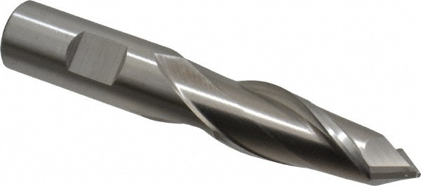 Cleveland C32436 Drill Mill: 5/8" Dia, 1-5/16" LOC, 2 Flutes, 90 ° Point, High Speed Steel Image