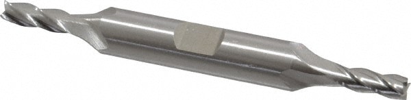 Cleveland C41204 Square End Mill: 3/16 Dia, 1/2 LOC, 3/8 Shank Dia, 3-1/4 OAL, 4 Flutes, High Speed Steel Image