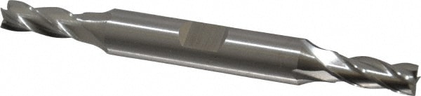 Cleveland C41207 Square End Mill: 1/4 Dia, 5/8 LOC, 3/8 Shank Dia, 3-3/8 OAL, 4 Flutes, High Speed Steel Image