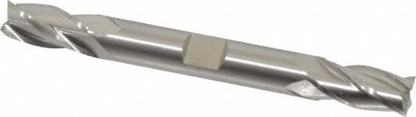 Cleveland C41212 Square End Mill: 3/8 Dia, 3/4 LOC, 3/8 Shank Dia, 3-1/2 OAL, 4 Flutes, High Speed Steel Image