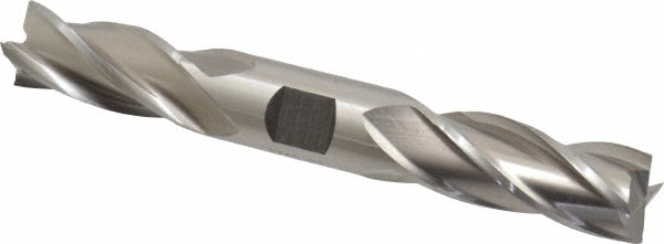 Cleveland C41223 Square End Mill: 3/4 Dia, 1-5/8 LOC, 3/4 Shank Dia, 5-5/8 OAL, 4 Flutes, High Speed Steel Image