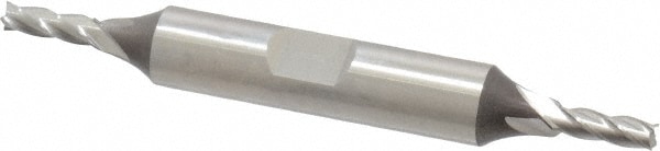 Cleveland C33028 Square End Mill: 9/64 Dia, 7/16 LOC, 3/8 Shank Dia, 3-1/8 OAL, 4 Flutes, High Speed Steel Image