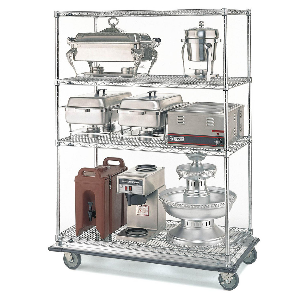 Metro Wire Shelving; Shelving Type Wire Dolly Truck Cart; Shelf Type