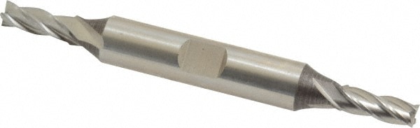 Cleveland C33031 Square End Mill: 13/64 Dia, 9/16 LOC, 3/8 Shank Dia, 3-1/4 OAL, 4 Flutes, High Speed Steel Image