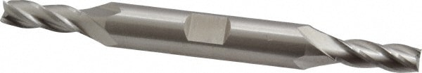 Cleveland C33033 Square End Mill: 15/64 Dia, 5/8 LOC, 3/8 Shank Dia, 3-3/8 OAL, 4 Flutes, High Speed Steel Image