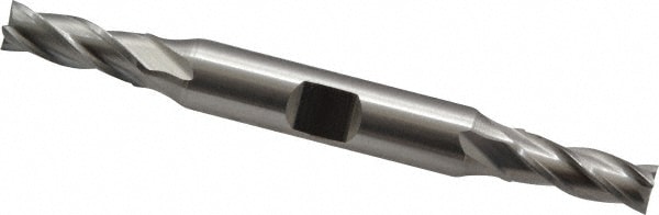 Cleveland C33034 Square End Mill: 17/64 Dia, 11/16 LOC, 3/8 Shank Dia, 3-3/8 OAL, 4 Flutes, High Speed Steel Image