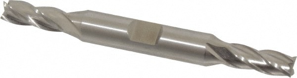 Cleveland C33035 Square End Mill: 9/32 Dia, 11/16 LOC, 3/8 Shank Dia, 3-3/8 OAL, 4 Flutes, High Speed Steel Image