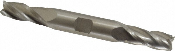 Cleveland C33042 Square End Mill: 27/64 Dia, 1 LOC, 1/2 Shank Dia, 4-1/2 OAL, 4 Flutes, High Speed Steel Image