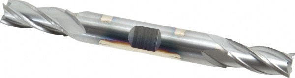 Cleveland C33113 Square End Mill: 21/64 Dia, 3/4 LOC, 3/8 Shank Dia, 3-1/2 OAL, 4 Flutes, High Speed Steel Image