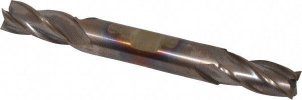 Cleveland C33121 Square End Mill: 29/64 Dia, 1 LOC, 1/2 Shank Dia, 4-1/2 OAL, 4 Flutes, High Speed Steel Image