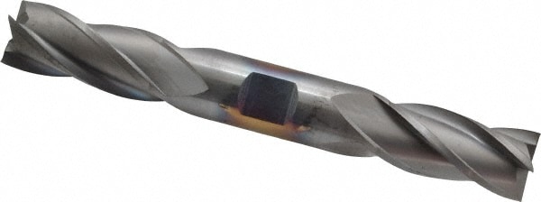 Cleveland C33132 Square End Mill: 3/4 Dia, 1-5/8 LOC, 3/4 Shank Dia, 5-5/8 OAL, 4 Flutes, High Speed Steel Image