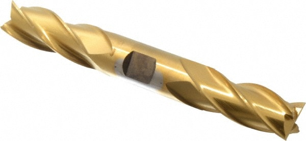 Cleveland C33091 Square End Mill: 3/4 Dia, 1-5/8 LOC, 3/4 Shank Dia, 5-5/8 OAL, 4 Flutes, High Speed Steel Image