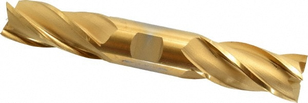 Cleveland C33099 Square End Mill: 1 Dia, 1-7/8 LOC, 1 Shank Dia, 6-3/8 OAL, 4 Flutes, High Speed Steel Image