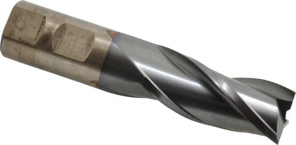 CLEVELAND Ball End Mill,Single End,23/64,Carbide C83547 