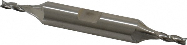 Cleveland C39575 Square End Mill: 1/8 Dia, 3/8 LOC, 3/8 Shank Dia, 3-1/16 OAL, 3 Flutes, High Speed Steel Image