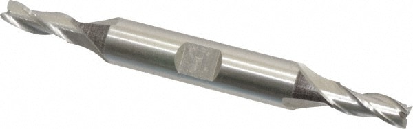 Cleveland C39578 Square End Mill: 7/32 Dia, 9/16 LOC, 3/8 Shank Dia, 3-1/4 OAL, 3 Flutes, High Speed Steel Image