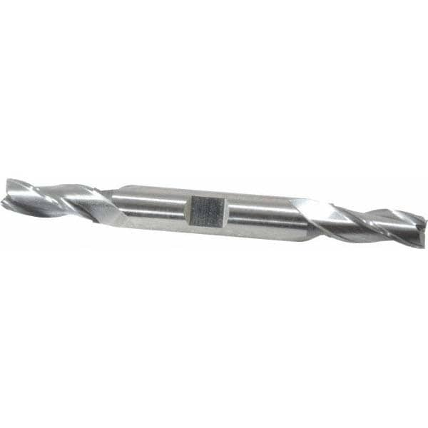 Cleveland C39581 Square End Mill: 5/16 Dia, 3/4 LOC, 3/8 Shank Dia, 3-1/2 OAL, 3 Flutes, High Speed Steel Image