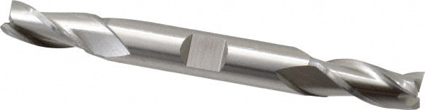 Cleveland C39582 Square End Mill: 11/32 Dia, 3/4 LOC, 3/8 Shank Dia, 3-1/2 OAL, 3 Flutes, High Speed Steel Image