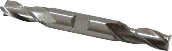 Cleveland C39585 Square End Mill: 7/16 Dia, 1 LOC, 1/2 Shank Dia, 4-1/8 OAL, 3 Flutes, High Speed Steel Image