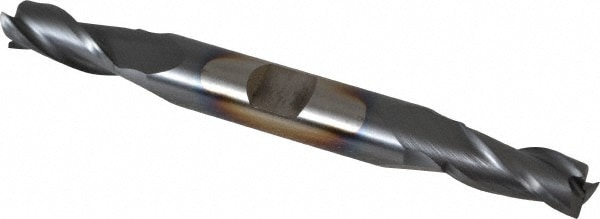 Cleveland C39623 Square End Mill: 5/16 Dia, 3/4 LOC, 3/8 Shank Dia, 3-1/2 OAL, 3 Flutes, High Speed Steel Image